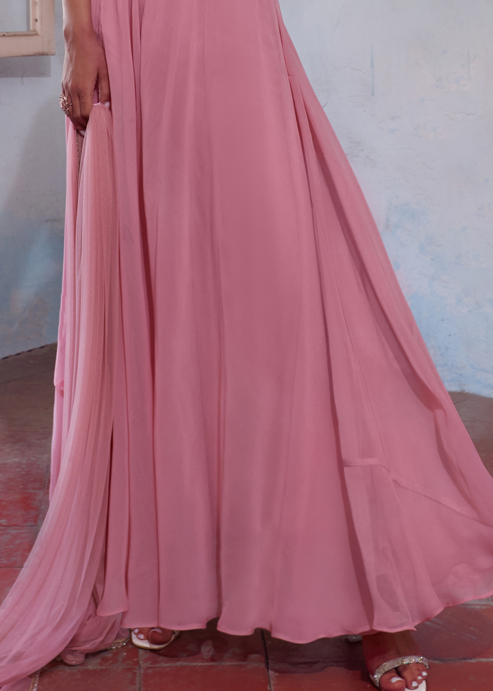 Ballet Slipper Pink Georgette Sharara