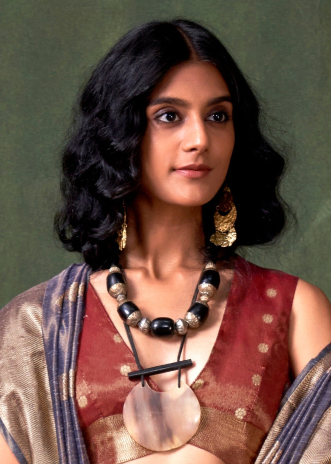 Purpleish Paithani Tissue Silk Saree With Zari Work