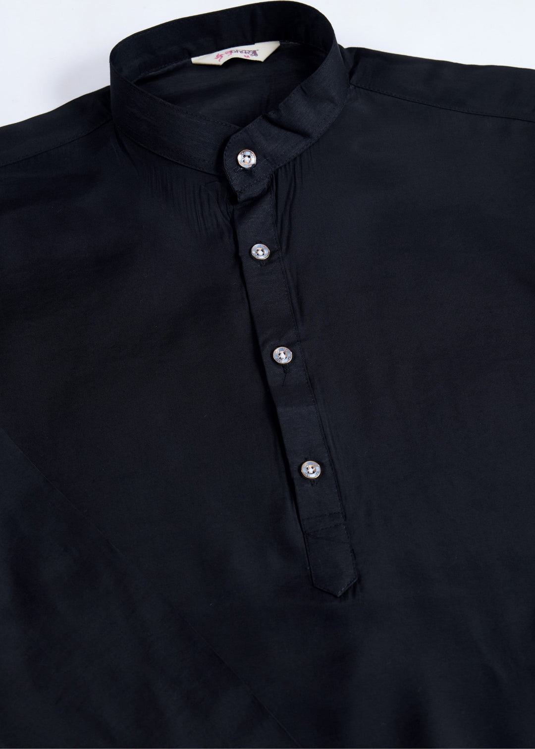 Black Mens Wear Koti Style with Kurta and Pajama